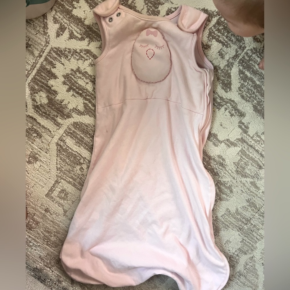 Pink Baby Sleep Sack-NESTED BEAN
